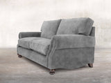 Hetty 2 Seat Sofa In Dove Vintage Velvet