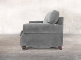Hetty 2 Seat Sofa In Dove Vintage Velvet