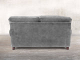 Hetty 2 Seat Sofa In Dove Vintage Velvet