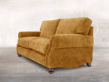 Hetty 2 Seat Sofa In Gold Vintage Velvet