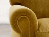 Hetty 2 Seat Sofa In Golden Lush Velvet