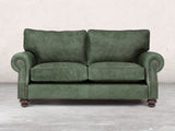 Hetty 2 Seat Sofa In Green Vintage Leather