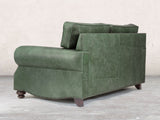 Hetty 2 Seat Sofa In Green Vintage Leather