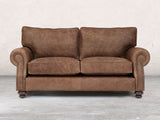 Hetty 2 Seat Sofa In Hickory Vintage Leather