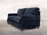 Hetty 2 Seat Sofa In Indigo Vintage Velvet