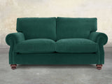 Hetty 2 Seat Sofa In Kingfisher Lush Velvet