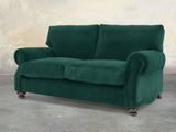 Hetty 2 Seat Sofa In Kingfisher Lush Velvet
