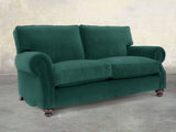 Hetty 2 Seat Sofa In Kingfisher Lush Velvet