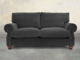 Hetty 2 Seat Sofa In Nickel Lush Velvet