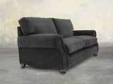 Hetty 2 Seat Sofa In Nickel Lush Velvet