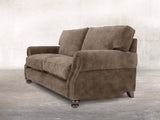 Hetty 2 Seat Sofa In Otter Vintage Velvet