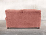 Hetty 2 Seat Sofa In Pink Blush Vintage Velvet