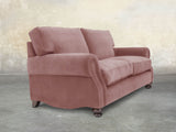 Hetty 2 Seat Sofa In Pink Lush Velvet