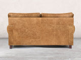 Hetty 2 Seat Sofa In Tan Vintage Leather
