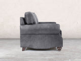 Hetty 2 Seat Sofa In Thunder Vintage Leather