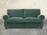 Hetty 3 Seat Sofa In Aqua Lush Velvet
