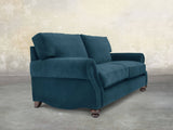 Hetty 3 Seat Sofa In Blue Lush Velvet