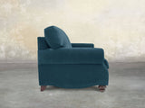 Hetty 3 Seat Sofa In Blue Lush Velvet