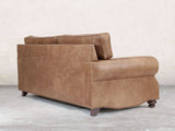 Hetty 3 Seat Sofa In Brown Vintage Leather