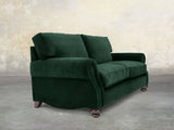 Hetty 3 Seat Sofa In Dark Green Lush Velvet