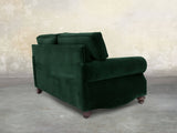 Hetty 3 Seat Sofa In Dark Green Lush Velvet
