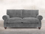 Hetty 3 Seat Sofa In Dove Vintage Velvet
