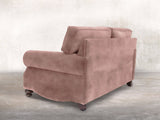 Hetty 3 Seat Sofa In Dusky Pink Vintage Velvet