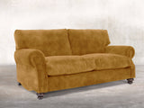 Hetty 3 Seat Sofa In Gold Vintage Velvet