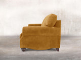 Hetty 3 Seat Sofa In Gold Vintage Velvet