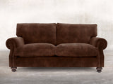 Hetty 3 Seat Sofa In Hickory Vintage Velvet