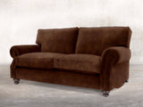 Hetty 3 Seat Sofa In Hickory Vintage Velvet