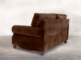 Hetty 3 Seat Sofa In Hickory Vintage Velvet