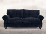 Hetty 3 Seat Sofa In Indigo Vintage Velvet