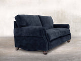 Hetty 3 Seat Sofa In Indigo Vintage Velvet