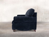 Hetty 3 Seat Sofa In Indigo Vintage Velvet