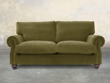 Hetty 3 Seat Sofa In Moss Lush Velvet