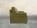 Hetty 3 Seat Sofa In Moss Lush Velvet