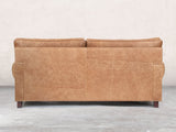 Hetty 3 Seat Sofa In Pecan Vintage Leather