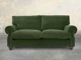 Hetty 3 Seat Sofa In Pine Lush Velvet