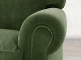 Hetty 3 Seat Sofa In Pine Lush Velvet
