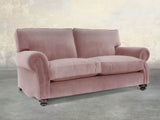 Hetty 3 Seat Sofa In Pink Lush Velvet