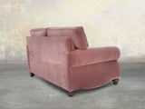 Hetty 3 Seat Sofa In Pink Lush Velvet