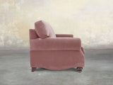 Hetty 3 Seat Sofa In Pink Lush Velvet