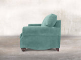 Hetty 3 Seat Sofa In Summer Mist Vintage Velvet