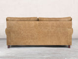 Hetty 3 Seat Sofa In Tan Vintage Leather