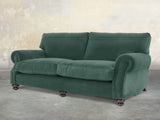 Hetty 4 Seat Sofa In Aqua Lush Velvet