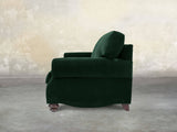 Hetty 4 Seat Sofa In Dark Green Lush Velvet