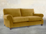 Hetty 4 Seat Sofa In Golden Lush Velvet