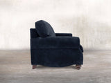 Hetty 4 Seat Sofa In Indigo Vintage Velvet