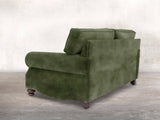 Hetty 4 Seat Sofa In Jade Vintage Velvet